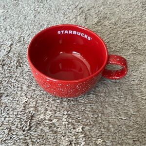 Starbucks Vibrant Red Speckled Cup 2019